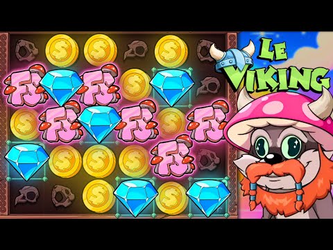 INSANE 6 SCATTER LE VIKING BONUS! (SUPER RARE)