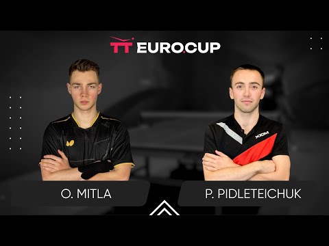 12:30 Oleksii Mitla - Petro Pidleteichuk 08.07.2025 TT Euro.Cup Ukraine Master. TABLE 4