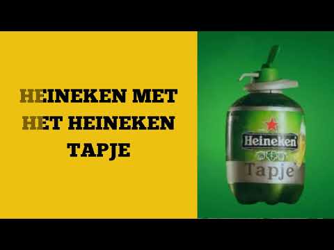 Heineken met het heineken tapje