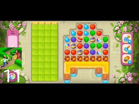 Gardenscapes Part 11 Gameplay Walkthrough IOS Android