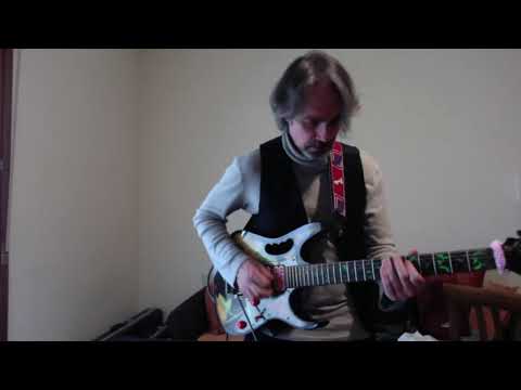 IoRestoACasaGuitarChallenge #2 ( Vinci Bluesky - Ibanez Jem 77 Fp '89 )