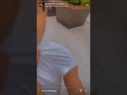 Ft Worth artist Kenny B NCG catches Apegang 30 Shotz lacking at the mall “You crying!”