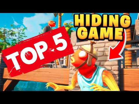 TOP 5 BEST HIDING SPOTS IN FISHY MANSION!!!