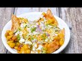 Ragda Samosa Chaat Ki Recipe Famous Samosa Chaat From Bihar Street Style Ragda Samosa Chaat