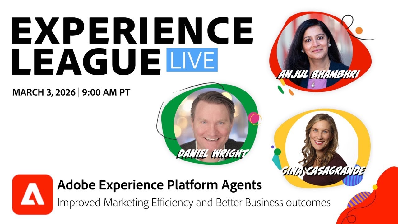 Adobe Experience Platform Agents for Improved Marketing Efficiency and Better Business outcomes