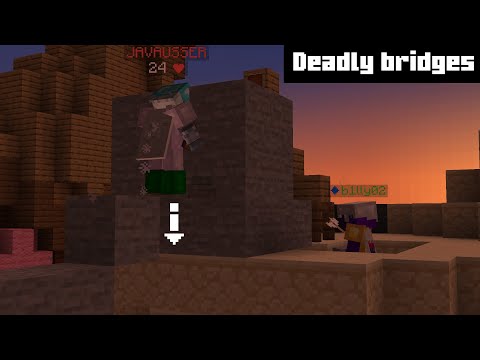 turning bridges into deadly traps | skywars trapping