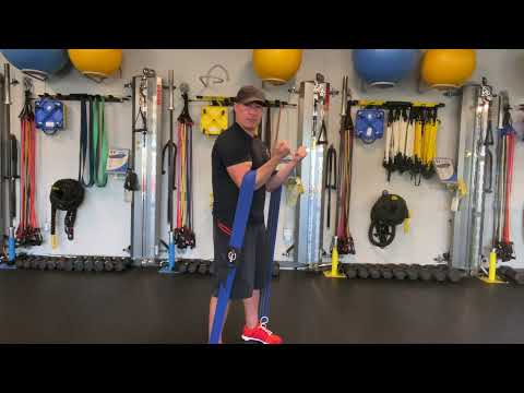Band Zercher Shrugs Exercise for Bigger Traps At Home - NT Loop Band