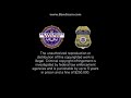FBI Anti Privacy Warning Screen
