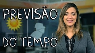 PREVISÃO DO TEMPO