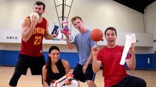 Trick Shot Battle vs. Brodie Smith &amp; Kelsey
