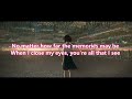 Belle - A Million Miles Away - English Lyrics