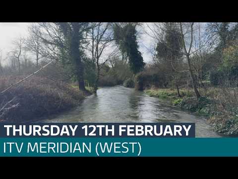 Calls for 4x4s to stop driving through a Hampshire river | ITV News Meridian (West)