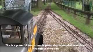 preview picture of video 'Oxford Cutteslowe Park Miniature Railway'