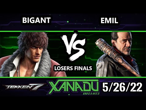 F@X 458 Losers Finals - BigAnt (Miguel, Bob) Vs. Emil (Negan) Tekken 7