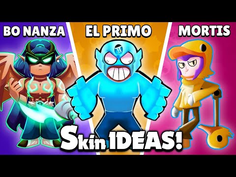 The Most Awesome NEW SKIN Ideas in Brawl Stars 2020