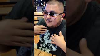 A-Real spanking sexy booty during freestyle session at Bombshells Pearland Texas