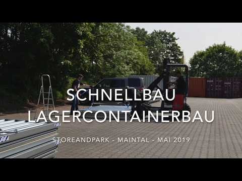 Schnellbau-Container im Storeandpark für mehr Lagerräume - Maintal - Mai 2019