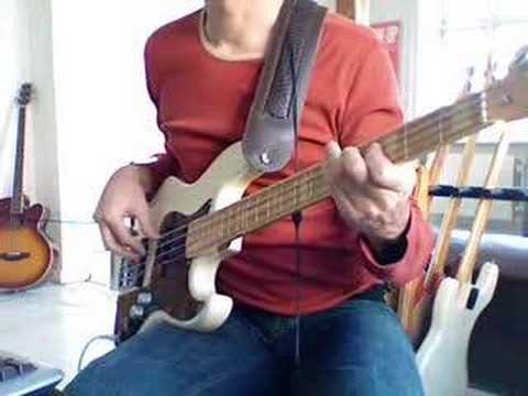jaco like bass line but with 3 finger technique
