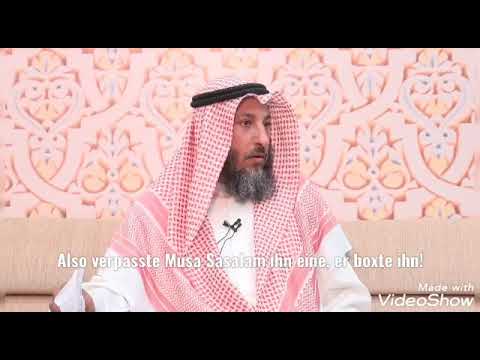 Moses der Boxer, haut den Todesengel ko und schlägt ihn das Auge raus.