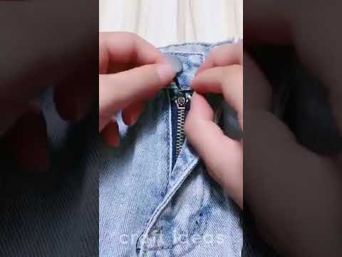 Fix jeans zipper