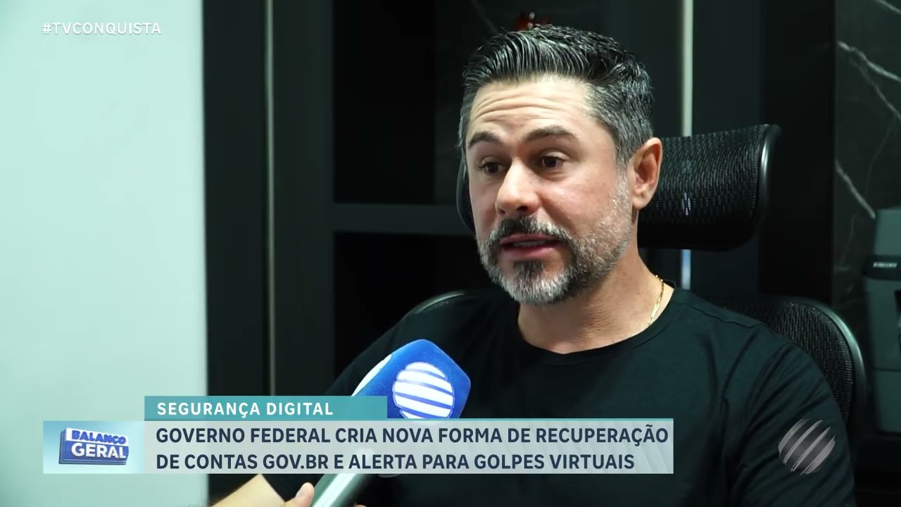 Governo muda recuperação do GOV.BR e alerta para golpes digitais