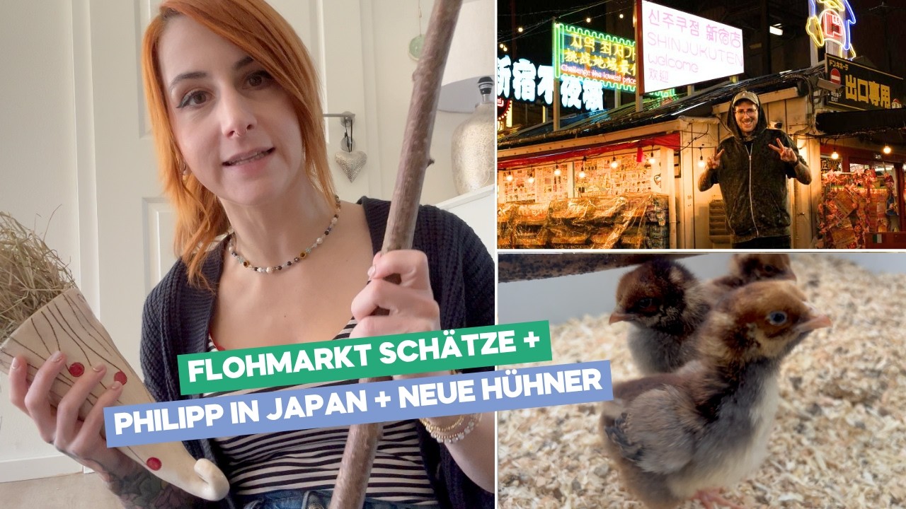 Wilde Flohmarkt-Geschichte / Haus-Update & Pläne / Philipp in JAPAN | Weekly Vlog 08-26