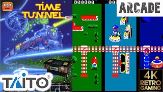 Time Tunnel Arcade ( Taito 1982 ) 4k Gameplay