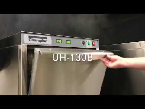 Champion UH130B 24" Undercounter Dishwasher,25 Racks/Hr-38 Gal/Hr-High Temp w/Booster 2 image