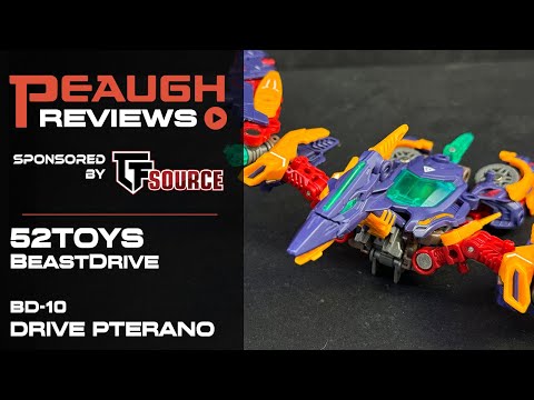Video Review: 52Toys BeastDrive - BD-10 DRIVE PTERANO