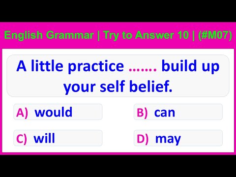 10 English Mixed Grammar Questions | Challenge yourself to Answer At least 06 | Siriz #M07