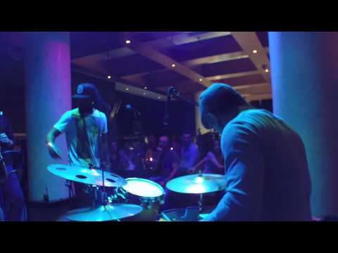 Drum solo - performing with Abri & Funk Radius @ Blue Bar Dubai