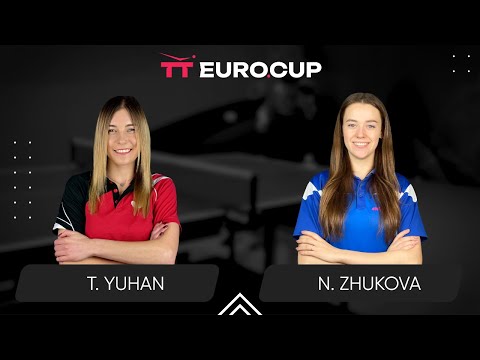 19:40 Tetiana Yuhan - Nadiia Zhukova 01.06.2025  TT Euro.Cup Women Ukraine Star TABLE 3