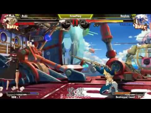 Shadow Session 06/15 - GGXrd 1.1 - Reds (Ramlethal) Vs Baykou (Venom)