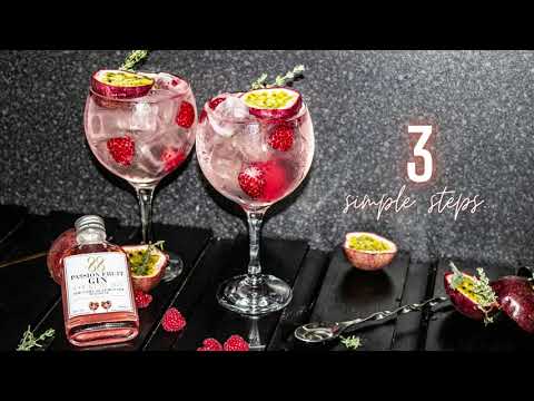 How To Make Passion Fruit Gin Cocktail | 88 Pre Mixed Cocktail Collection | Cocktails at Home.