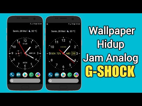 Wallpaper Hidup Jam Analog G-SHOCK
