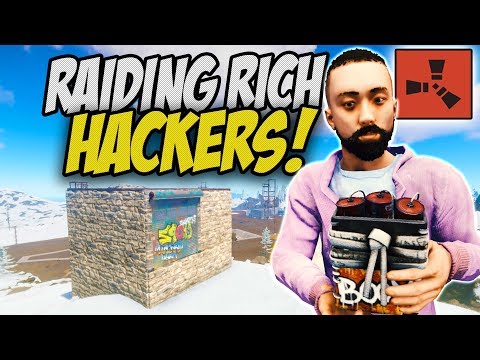 Raiding the Richest Team of Russian Hackers! - Rust Solo Survival Gameplay