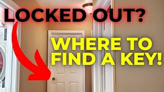 Quickly Find the Emergency Key for a Locked Door