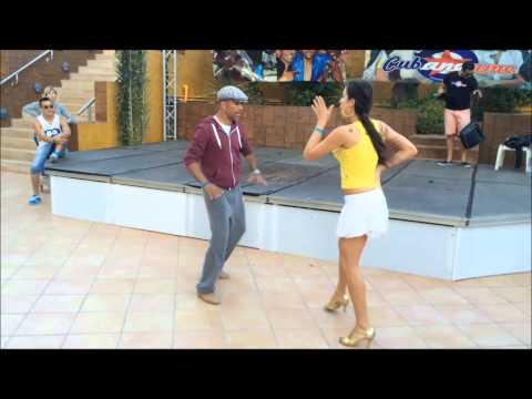 Rosalía GT & Jorge Camagüey taller de Mambo cubano 2014