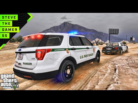 GTA 5 Mods Lspdfr Park Rangers Patrol!!!| (GTA 5  LSPDFR MODS ROLEPLAY)