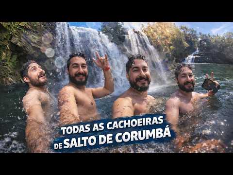 Todas as Cachoeiras de Salto de Corumbá em Goiás #saltodecorumba #corumbadegoias #goias #cerrado
