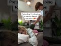 Pretending I M Sleeping To See My Fiancés Reaction 🥹 ️