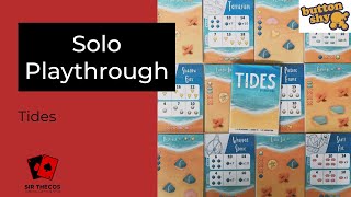 Solo Playthrough | Tides (PNP, Button Shy Games)