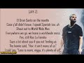 Drake - Pound Cake / Paris Morton Music 2 ft. Jay-Z & Timbaland (Lyrics)