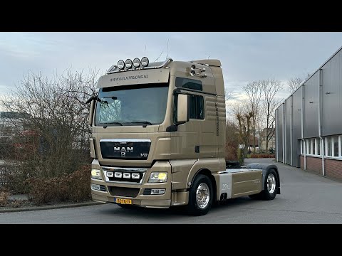 MAN TGX 18 680 XXL V8 eev - ZF RETARDER / UNIEK / LOW MILEAGE - wb 3900 - YEAR 2012