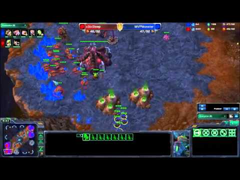 Teens React to xSixSleep [Z] vs MVPMonster [Z] - G6 - Starcraft 2 Cast