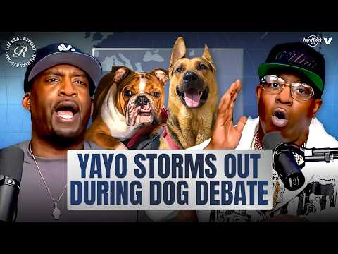 Tony Yayo STORMS OFF SET during HEATED debate with Uncle Murda about dog ownership 😂