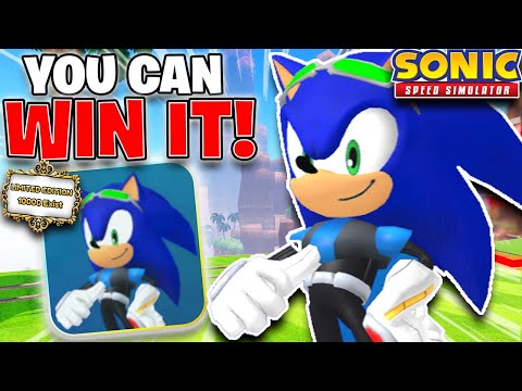 How YOU Can Win This Skin For FREE! (Sonic Speed Simulator)