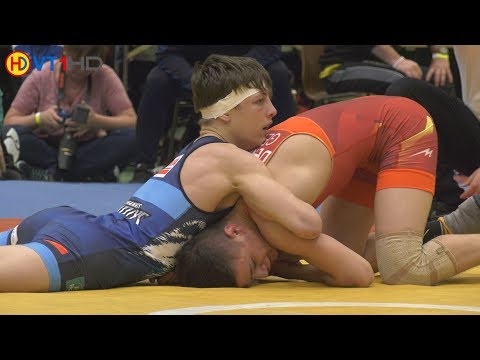 RINGEN | DM 2018 A-Jugend (Freistil) - 55kg Pool A, R 1