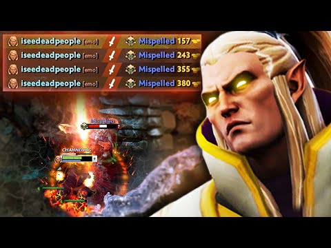 HUSKAR DELETED!! Meteor Hammer Invoker PERFECT Game | Dota 2 Invoker