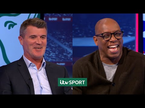 Roy Keane & Ian Wright nearly have it out again about England 🤣  | ITV Sport